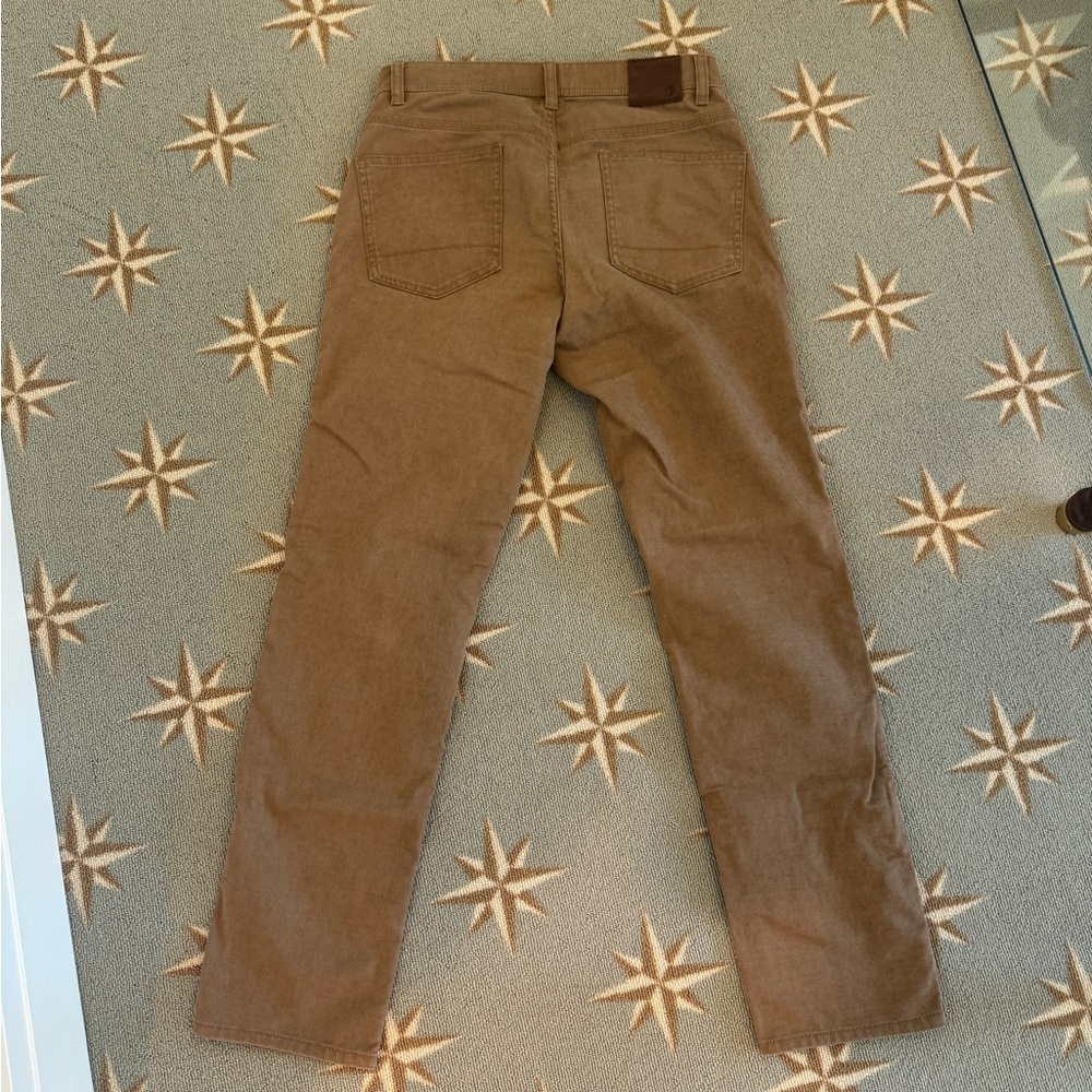 Duck Head Men's Tan Canvas Slim Pant 28/30